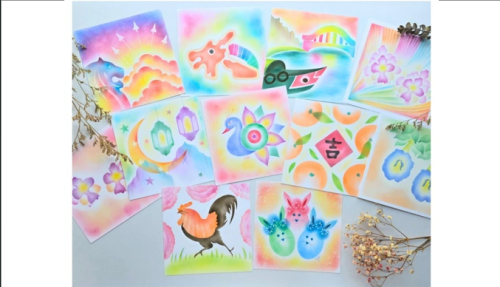 パステルアート