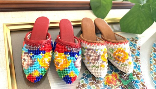 プラナカンビーズ刺繍