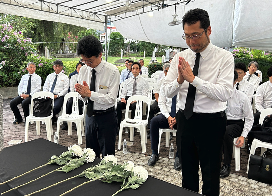 日本人墓地慰霊祭2025